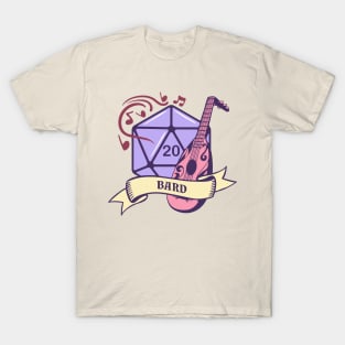 D&D Bard D20 T-Shirt